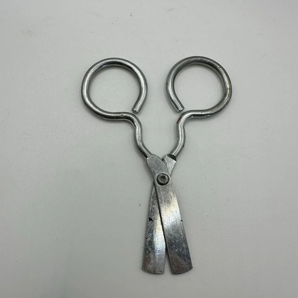 VTG Small School Childs Scissors Blunt Tip Silver 3.25